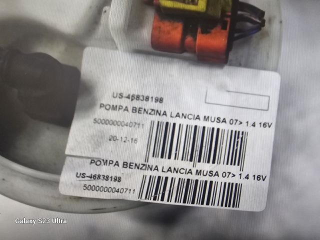 bontott LANCIA MUSA Üzemanyag Szivattyú