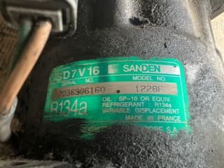 bontott LANCIA PHEDRA Klímakompresszor