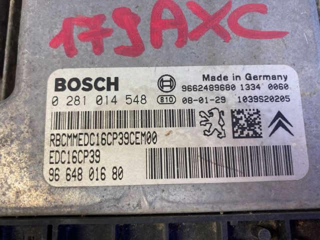 bontott LANCIA PHEDRA Motorvezérlő