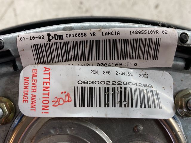 bontott LANCIA PHEDRA Kormánylégzsák