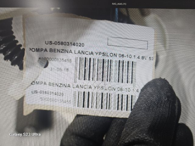 bontott LANCIA YPSILON Üzemanyag Szivattyú