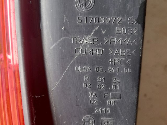 bontott LANCIA YPSILON Bal Hátsó Lámpa