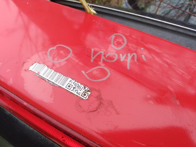 bontott LANCIA YPSILON Csomagtérajtó (Üres lemez)