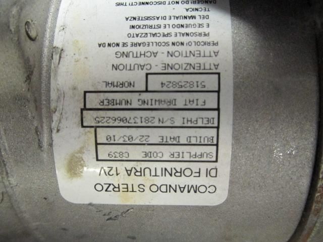 bontott LANCIA YPSILON Kormányszervó Motor (Elektromos)