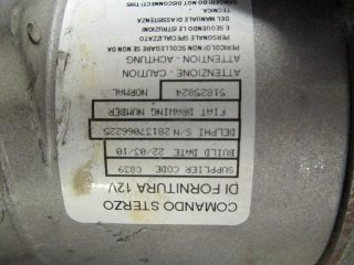 bontott LANCIA YPSILON Kormányszervó Motor (Elektromos)