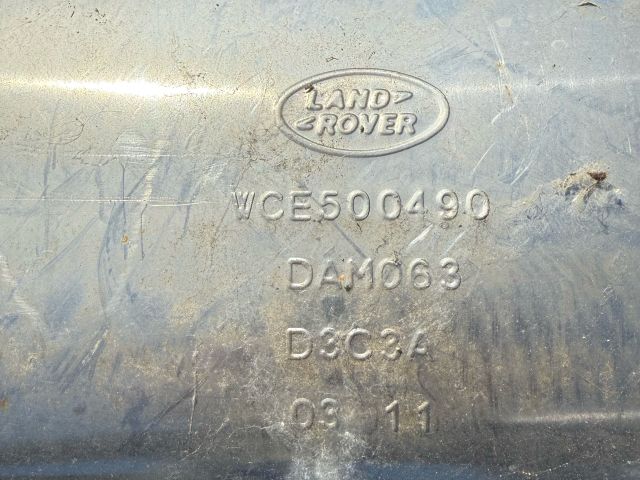 bontott LAND ROVER DEFENDER Középső Kipufogó Dob