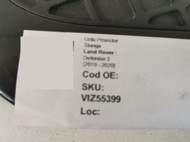 bontott LAND ROVER DEFENDER Bal első Sárvédő Díszléc