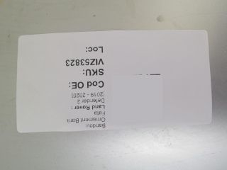 bontott LAND ROVER DEFENDER Első Lökhárító Díszléc