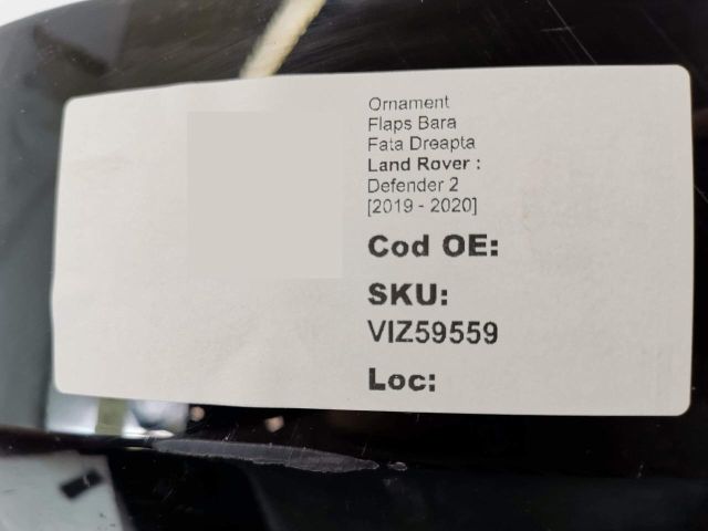 bontott LAND ROVER DEFENDER Jobb hátsó Lökhárító Díszléc