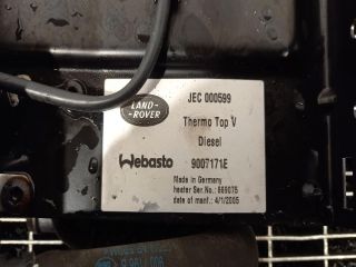 bontott LAND ROVER DISCOVERY Állófűtés Szivattyú (Elektromos)