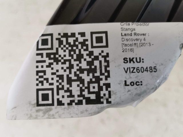 bontott LAND ROVER DISCOVERY Bal Ködzárófény Keret