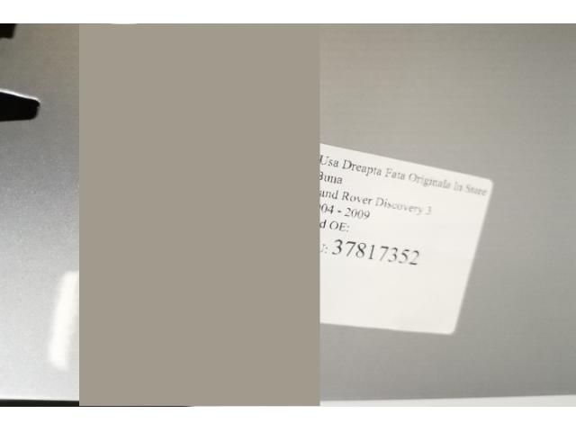 bontott LAND ROVER DISCOVERY Jobb első Ajtó (Üres lemez)