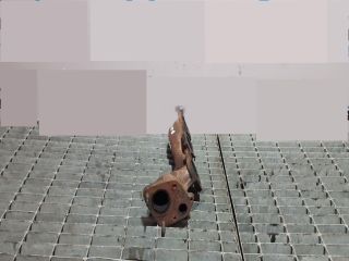 bontott LAND ROVER DISCOVERY Kipufogó Közösítő