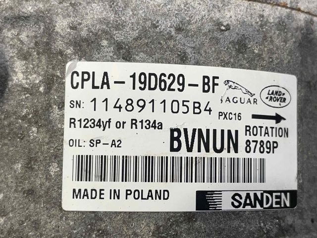 bontott LAND ROVER DISCOVERY SPORT Klímakompresszor