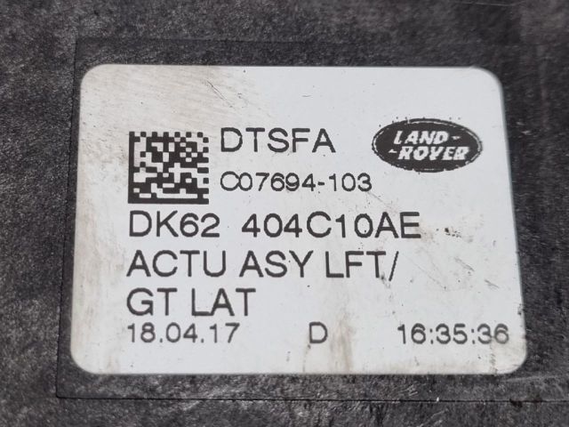 bontott LAND ROVER DISCOVERY SPORT Csomagtérajtó Zárszerkezet