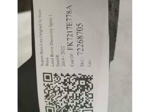 bontott LAND ROVER DISCOVERY SPORT Első Lökhárító Tartó Felső