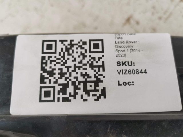 bontott LAND ROVER DISCOVERY SPORT Első Lökhárító Tartó Felső