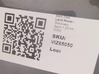 bontott LAND ROVER DISCOVERY SPORT Első Lökhárító (Üresen)