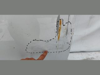 bontott LAND ROVER DISCOVERY SPORT Jobb hátsó Ajtó (Üres lemez)