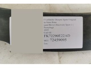 bontott LAND ROVER DISCOVERY SPORT Jobb hátsó Sárvédő Díszléc
