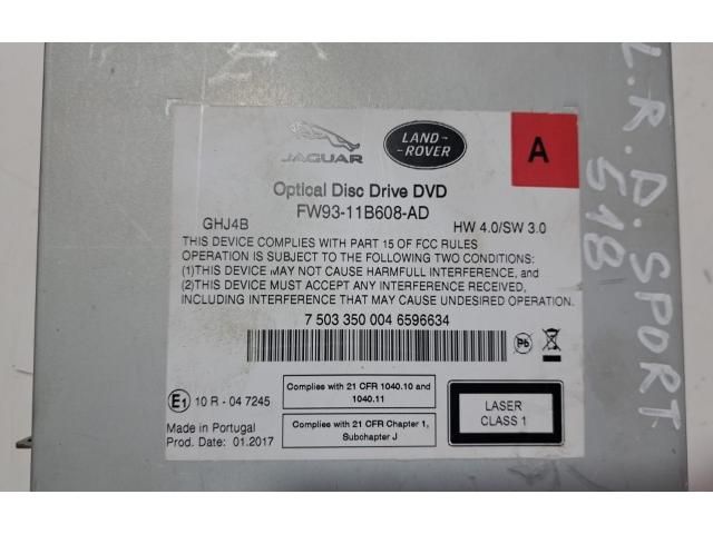 bontott LAND ROVER DISCOVERY SPORT Navigációs Fejegység