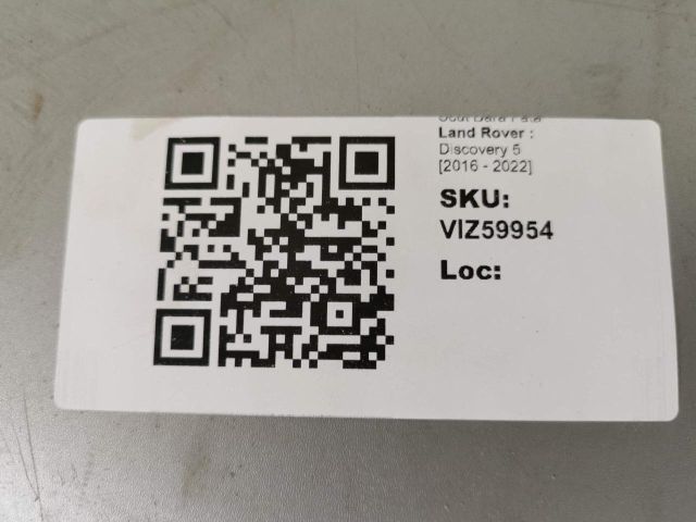 bontott LAND ROVER DISCOVERY V Első Lökhárító Alsó Tálca