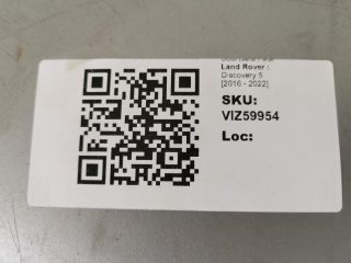 bontott LAND ROVER DISCOVERY V Első Lökhárító Alsó Tálca