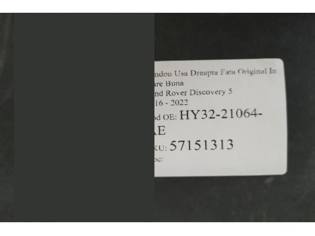 bontott LAND ROVER DISCOVERY V Jobb első Ajtó Díszléc