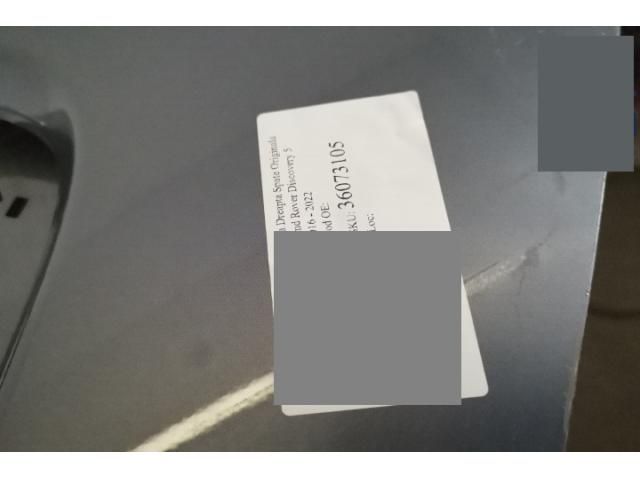 bontott LAND ROVER DISCOVERY V Jobb hátsó Ajtó (Üres lemez)