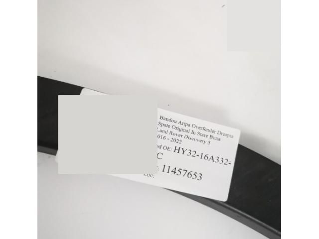 bontott LAND ROVER DISCOVERY V Jobb hátsó Sárvédő Díszléc