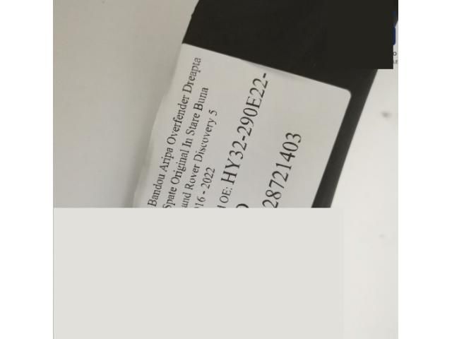 bontott LAND ROVER DISCOVERY V Jobb hátsó Sárvédő Díszléc