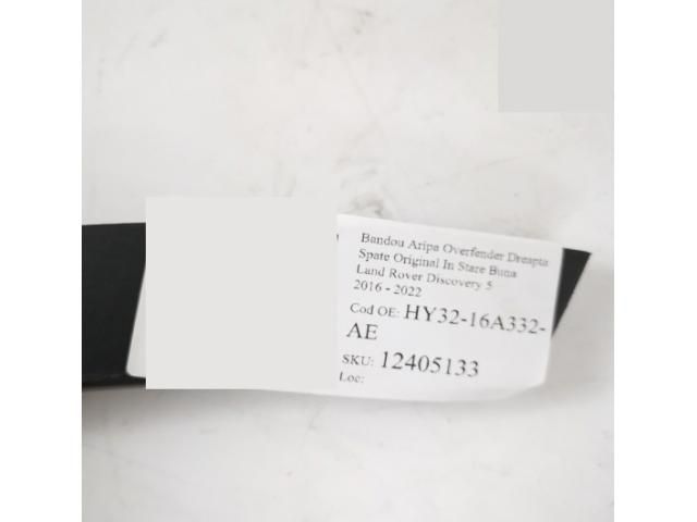 bontott LAND ROVER DISCOVERY V Jobb hátsó Sárvédő Díszléc