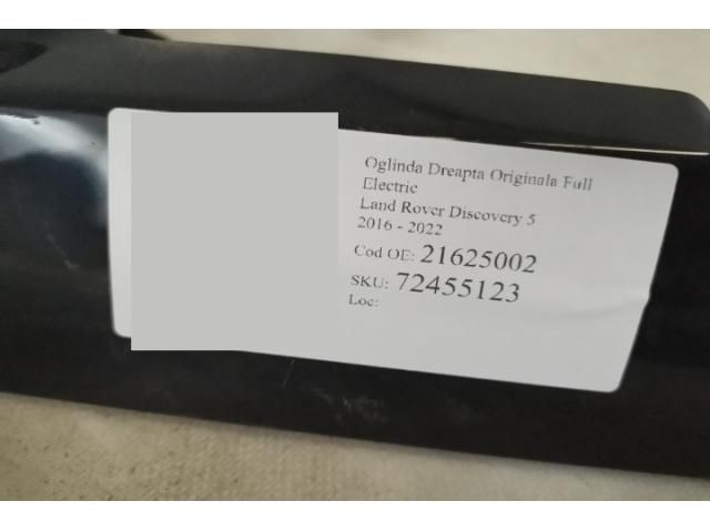 bontott LAND ROVER DISCOVERY V Jobb Visszapillantó Tükör (Elektromos)