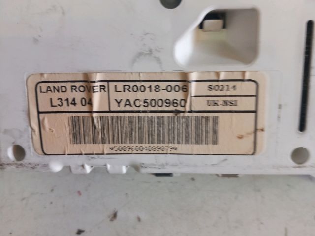 bontott LAND ROVER FREELANDER Kilométeróra