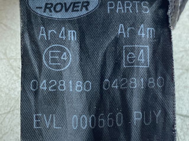 bontott LAND ROVER FREELANDER Bal hátsó Biztonsági Öv