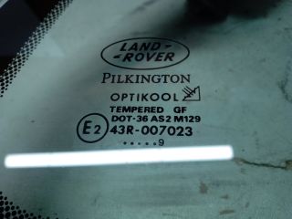 bontott LAND ROVER FREELANDER Jobb C Oszlop Oldalablak Üveg