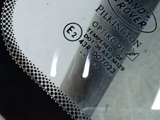 bontott LAND ROVER FREELANDER Jobb C Oszlop Oldalablak Üveg