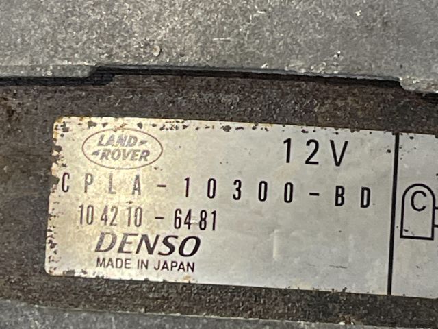 bontott LAND ROVER RANGE ROVER Generátor