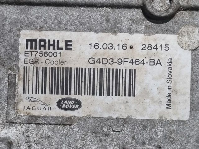bontott LAND ROVER RANGE ROVER EGR Hűtő