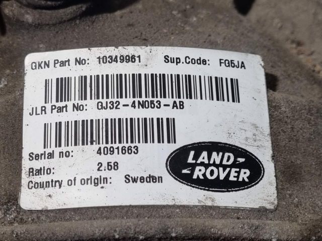 bontott LAND ROVER RANGE ROVER Hátsó Differenciálmű