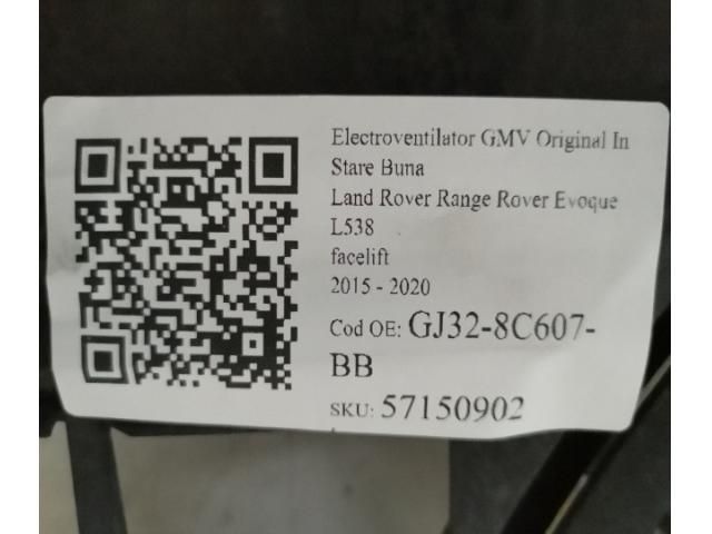 bontott LAND ROVER RANGE ROVER Hűtőventilátor