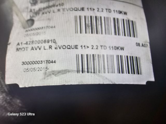 bontott LAND ROVER RANGE ROVER Önindító