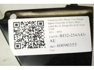 bontott LAND ROVER RANGE ROVER Bal B Oszlop Burkolat