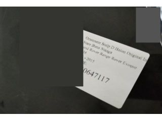 bontott LAND ROVER RANGE ROVER Bal D Oszlop Burkolat