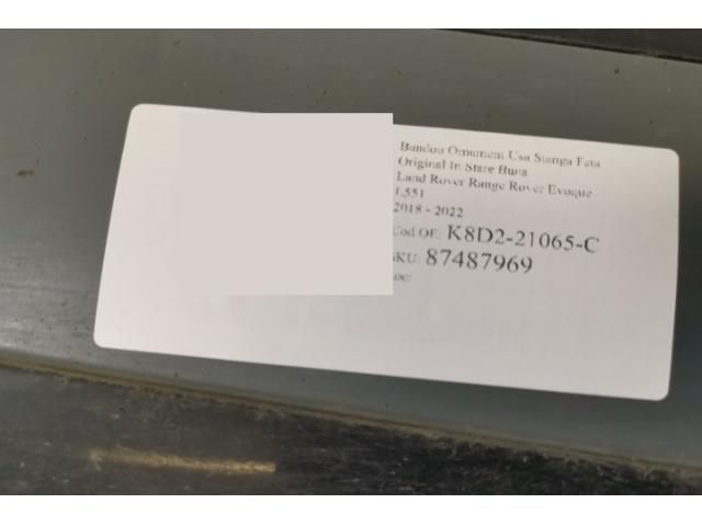 bontott LAND ROVER RANGE ROVER Bal első Ajtó Díszléc