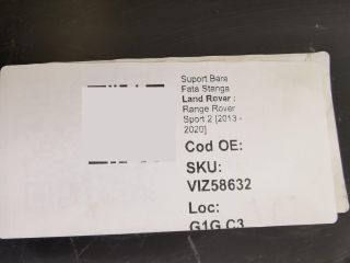 bontott LAND ROVER RANGE ROVER Bal első Lökhárító Tartó (Műanyag)