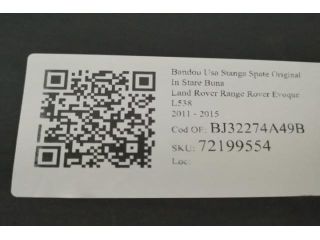 bontott LAND ROVER RANGE ROVER Bal hátsó Ajtó Kárpit