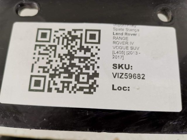 bontott LAND ROVER RANGE ROVER Bal hátsó Küszöb Tartó