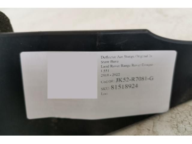 bontott LAND ROVER RANGE ROVER Bal Hűtő Légterelő