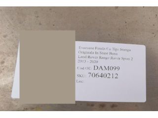 bontott LAND ROVER RANGE ROVER Bal Kipufogó Vég